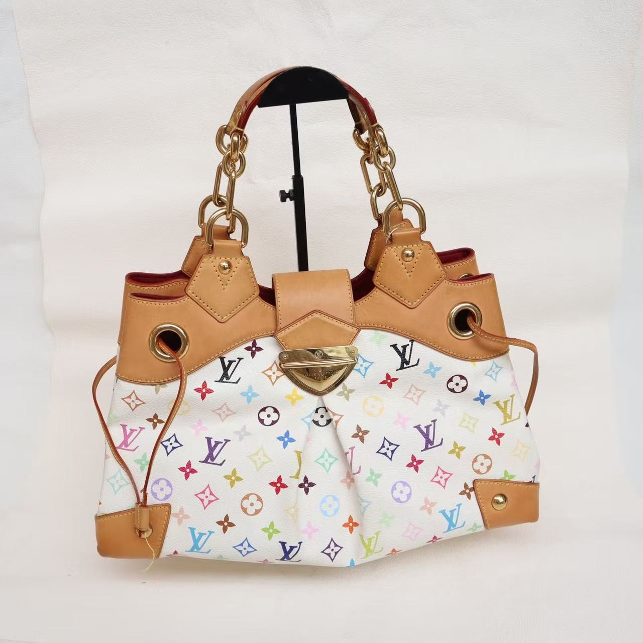 Louis Vuitton Ursula Murakami Multicolor Monogram Shoulder Bag - Vintage