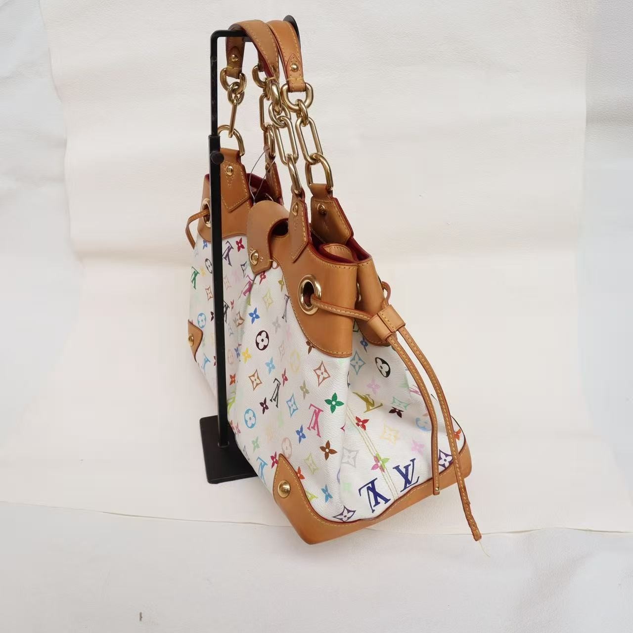 Louis Vuitton Ursula Murakami Multicolor Monogram Shoulder Bag - Vintage